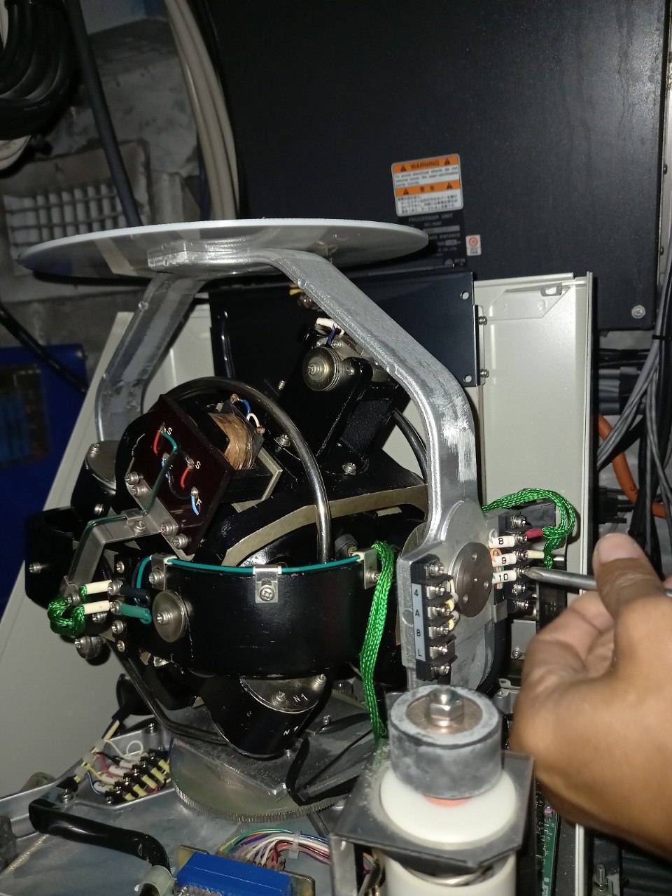 Perbaikan gyrocompass, BC 20008 