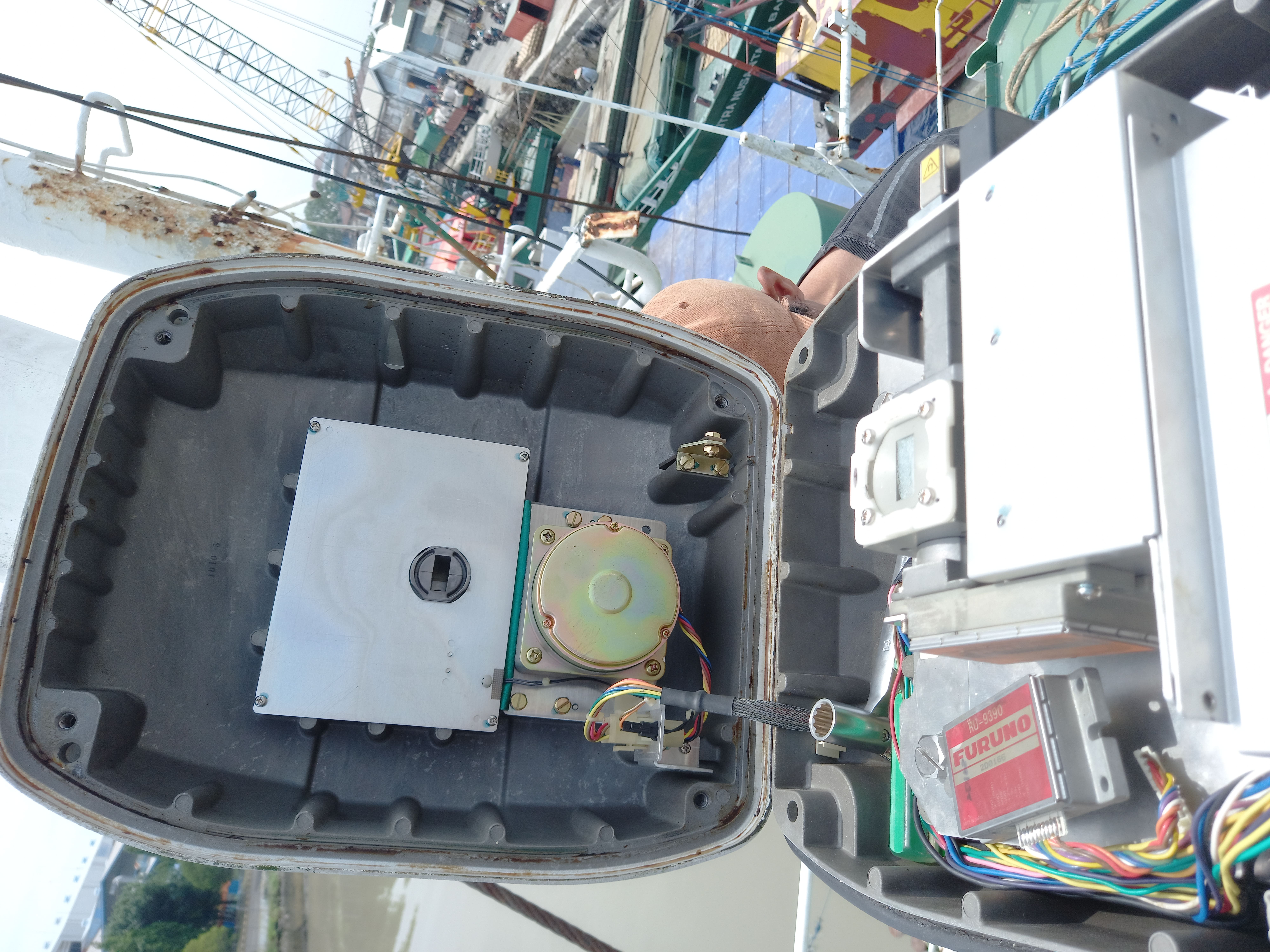 Perbaikan radar, KM. Lintas Armada Nusantara